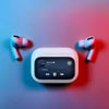 Bluetooth wireless earpod with display