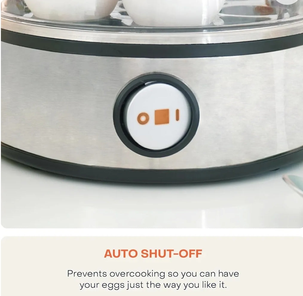 INSTANT EGG BOILER STAINLESS STEEL BODY