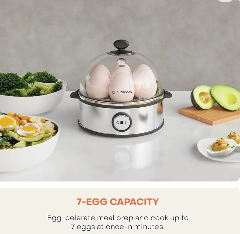 INSTANT EGG BOILER STAINLESS STEEL BODY