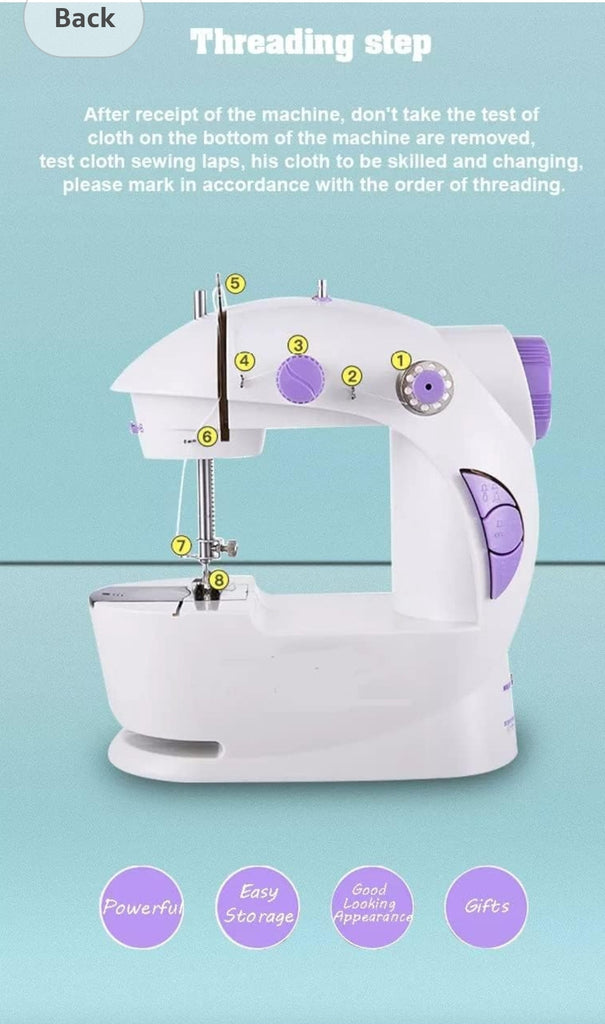 ORLOV® Sewing Machine for Home Tailoring, Silai Machine for Home, Sewing Machine Mini, Sewing Machine, Stitching Machine for Home, Tailoring Machine