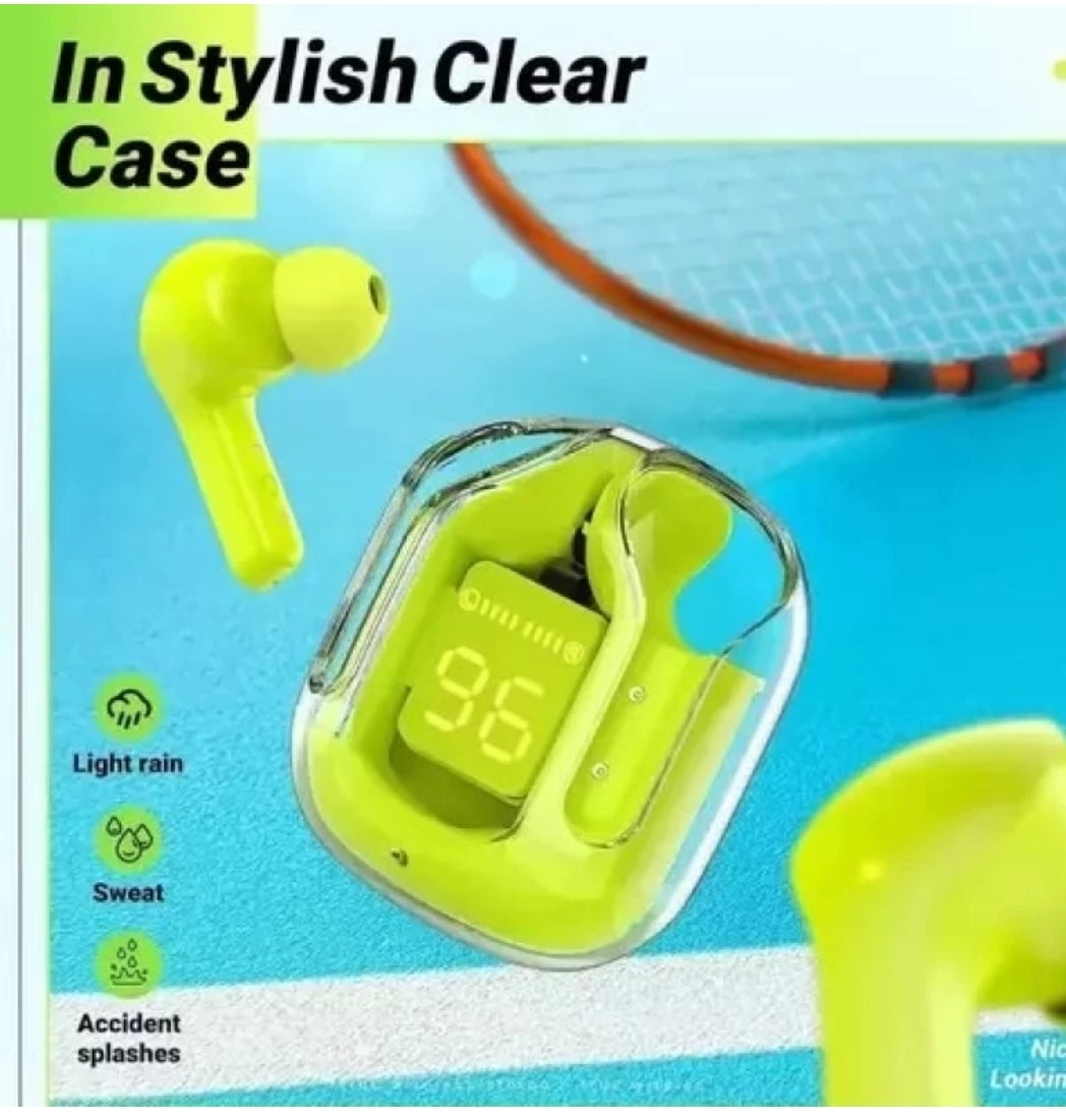 Wireless Earbuds, Ultrapods max TWS Bluetooth Earphones with Charging Case and LED Digital Display, Microphone