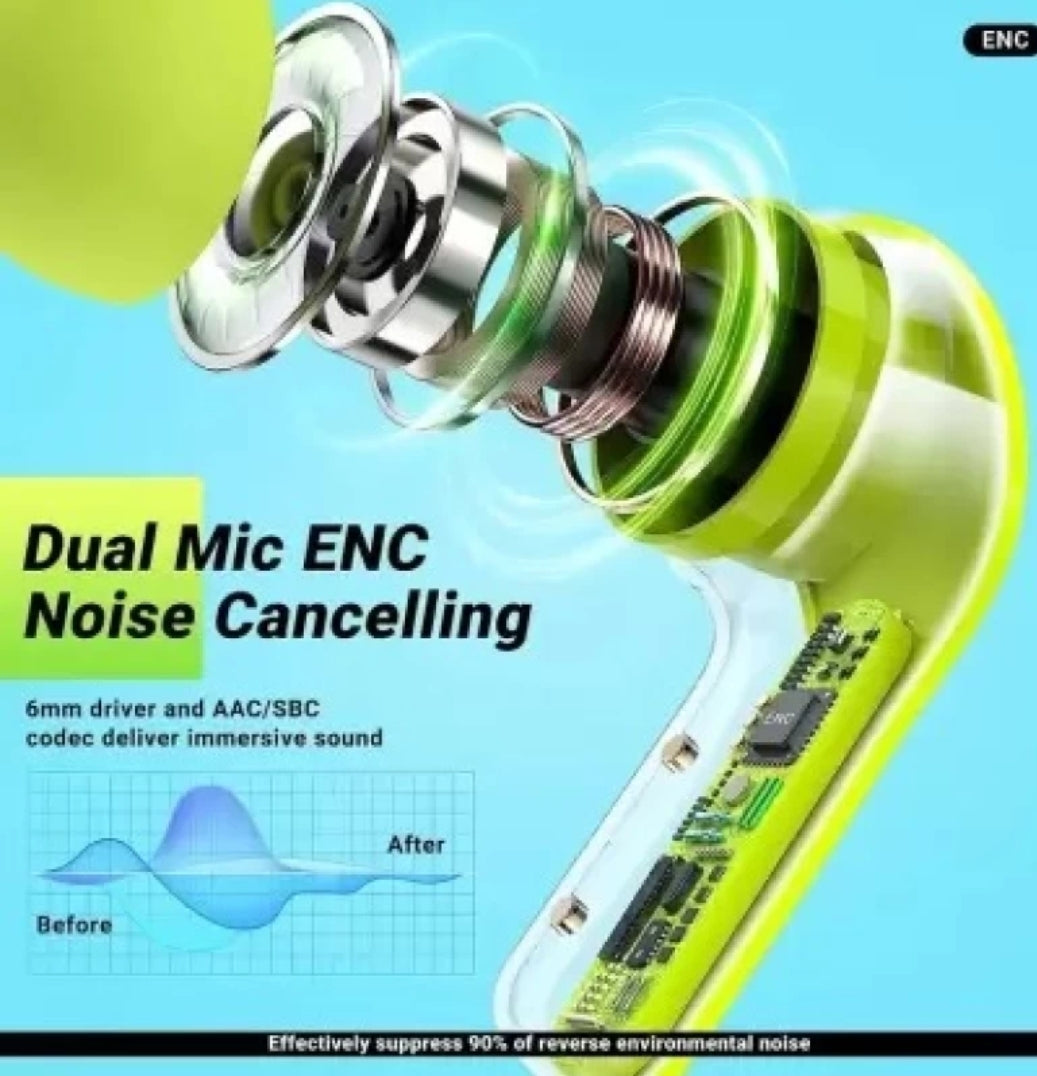 Wireless Earbuds, Ultrapods max TWS Bluetooth Earphones with Charging Case and LED Digital Display, Microphone