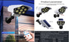 Remote Control Human Sensor Spotlight Garden lamp Solar Light Set