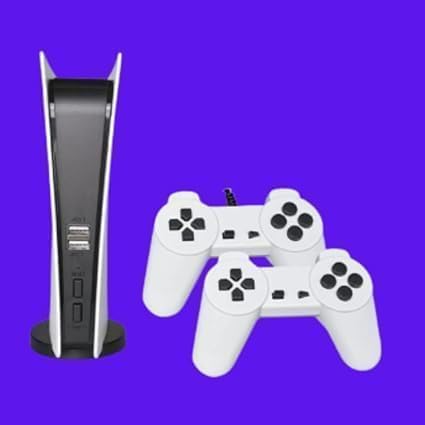 GS5 TV Console  8-Bit Games | USB Wired & Av Output Retro Gaming Console For TV | Classic Retro Game Station For Family Fun