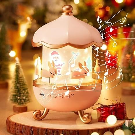 Rotatable Rabbit Night Lamp for Kids Room Decor ,  Star Projection Light for A Magical Nursery Atmosphere