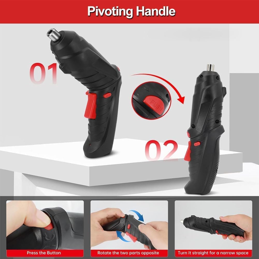 Portable Cordless USB Charging Mini Electric Screwdriver Automatic Screwdriver Hand Drill Wrench Electric Tools