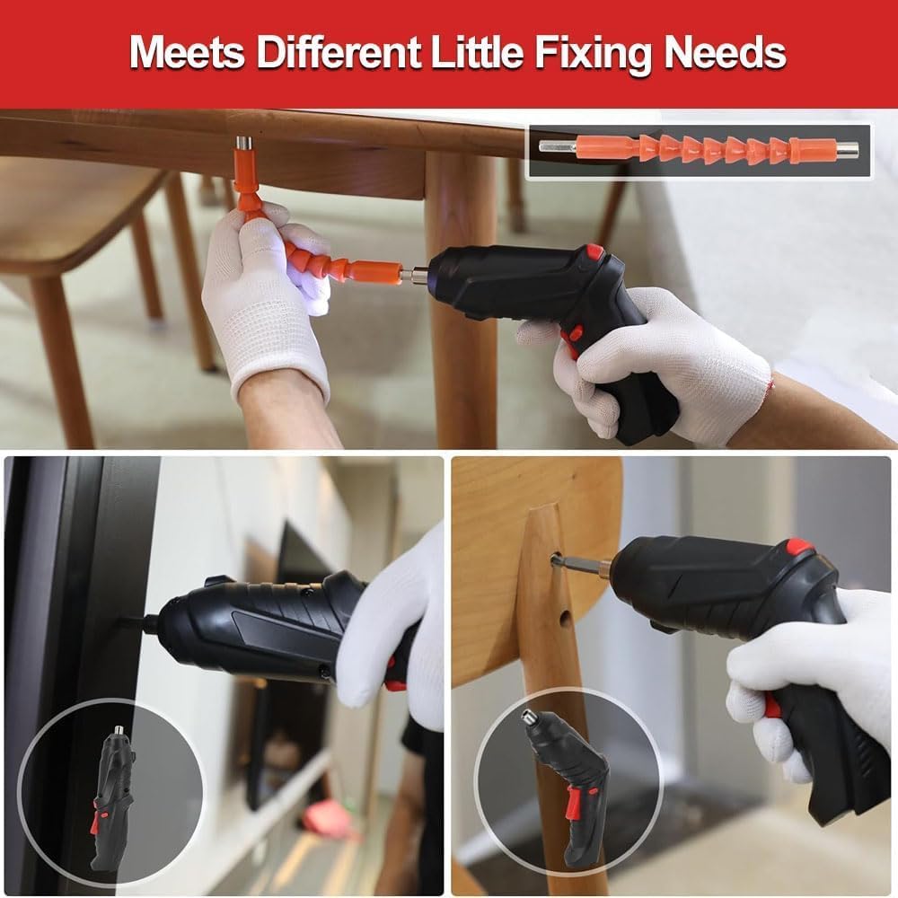 Portable Cordless USB Charging Mini Electric Screwdriver Automatic Screwdriver Hand Drill Wrench Electric Tools